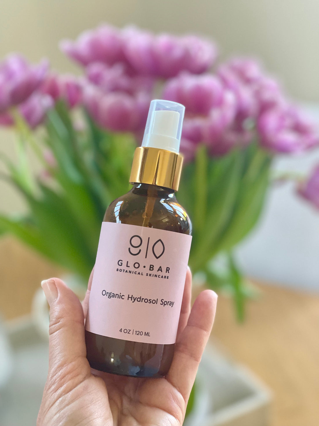 Glo Bar Organic Hydrosol Spray 4 oz