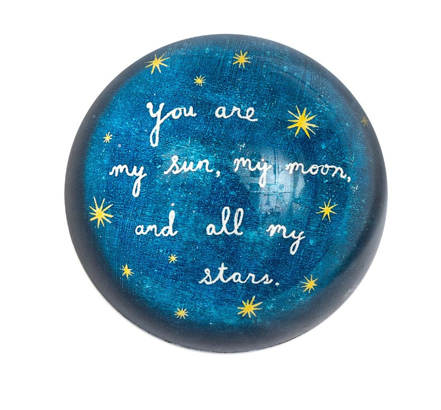 My Sun, My Moon Paperweight