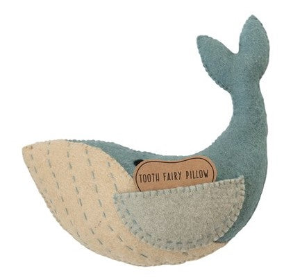 Whale Tooth Fairy Pillow