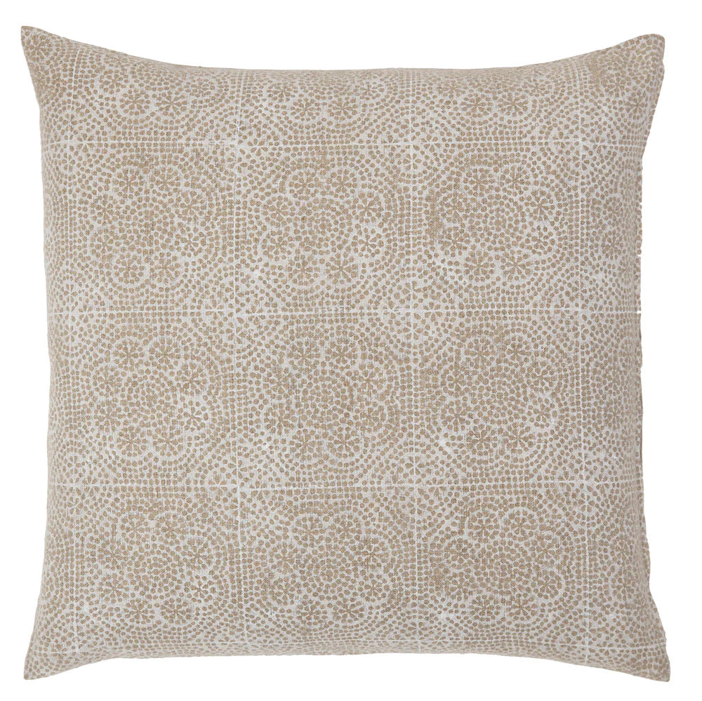 Wisteria White Pillow