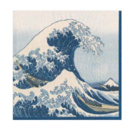 Great Wave Cocktail Napkin