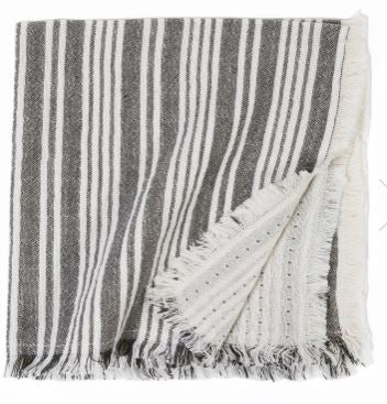 Striped Napkin with Fringe