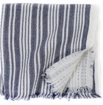 Striped Napkin with Fringe