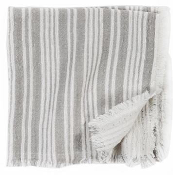 Striped Napkin with Fringe