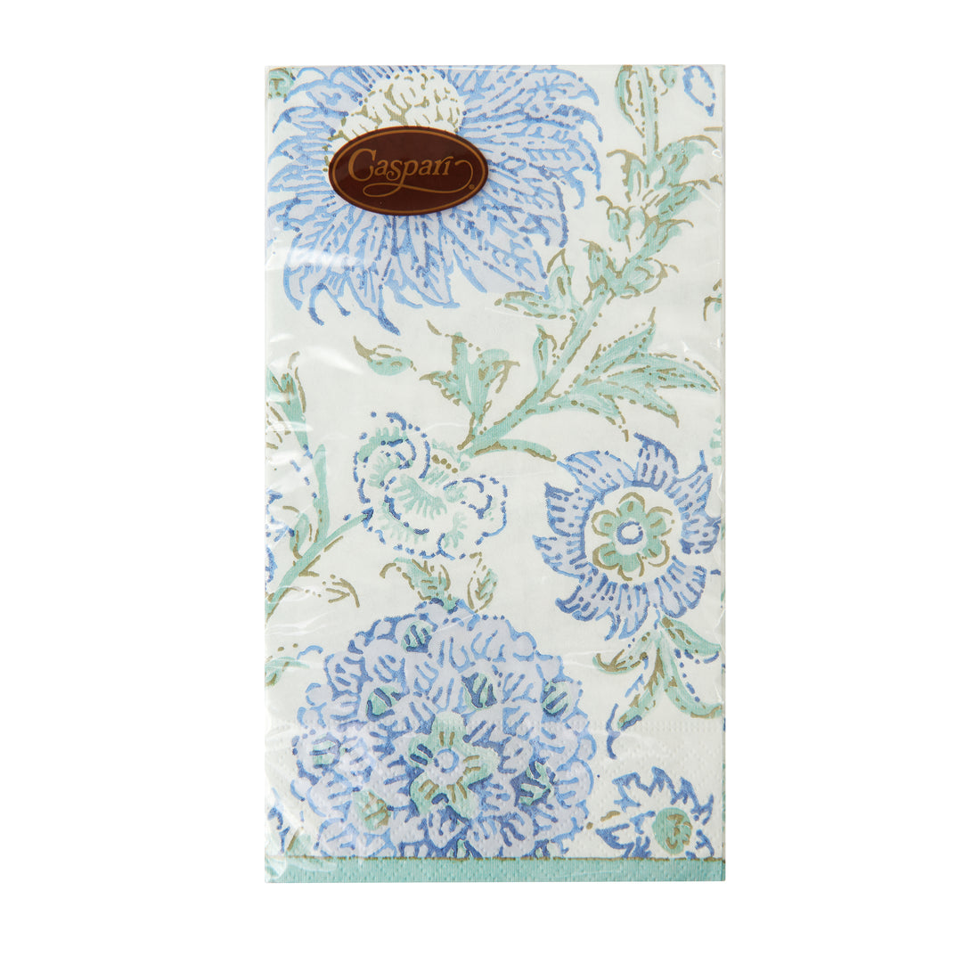 Indiennes Aqua Guest Towel