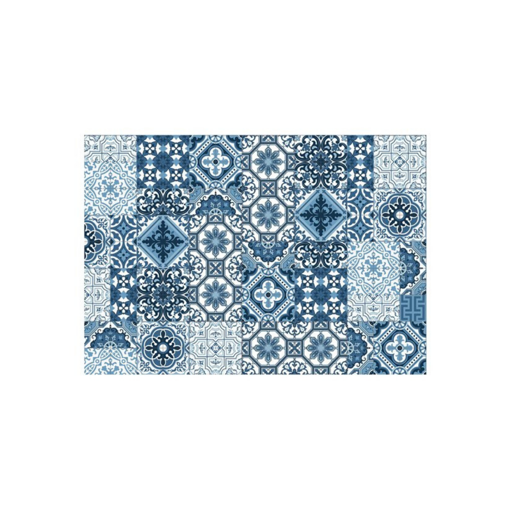 Blue Mosaic Placemat