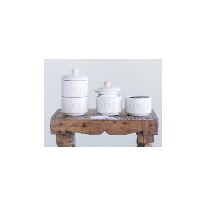 Stackable Salt &amp; Pepper