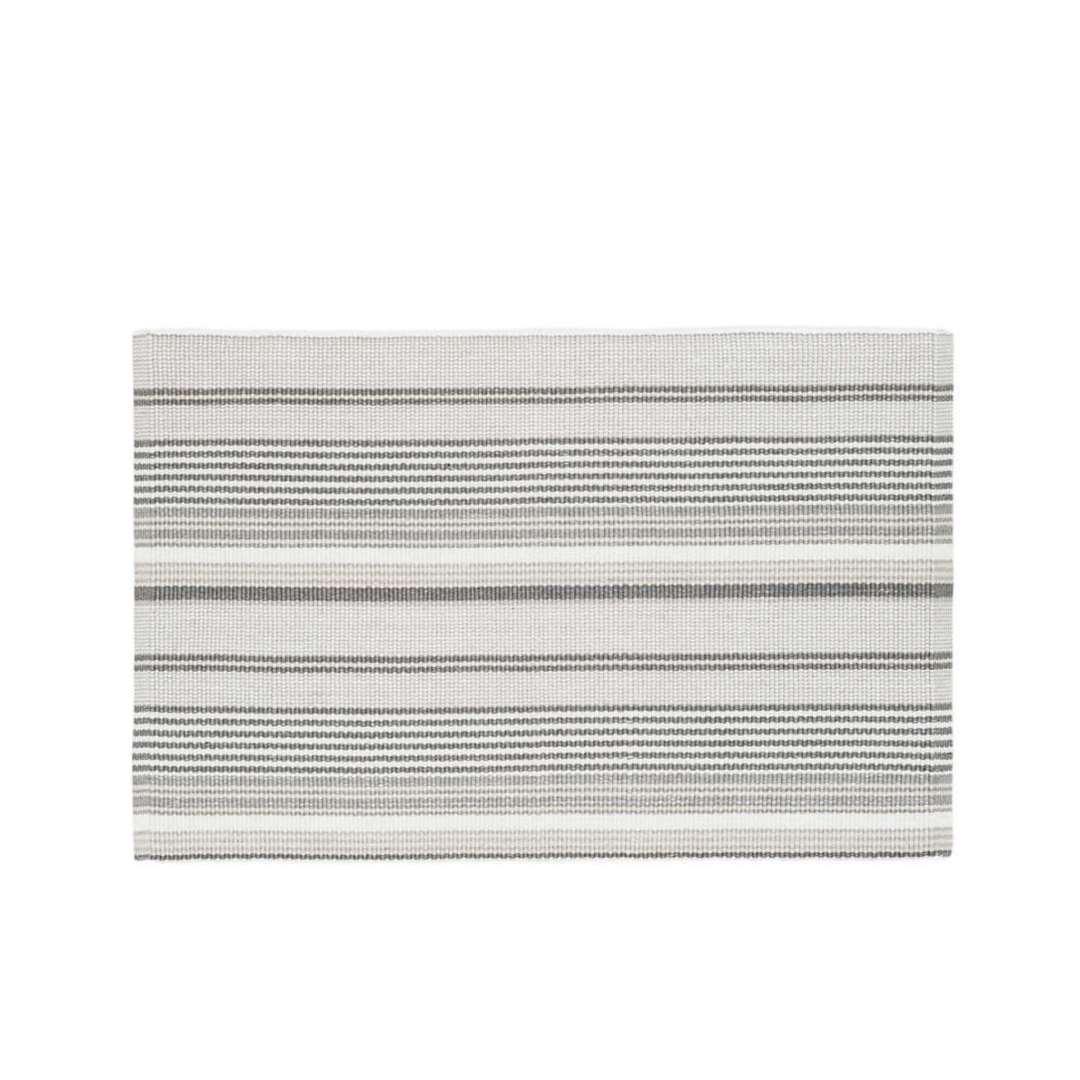 Gradation Ticking Grey Indoor/OutdoorRug