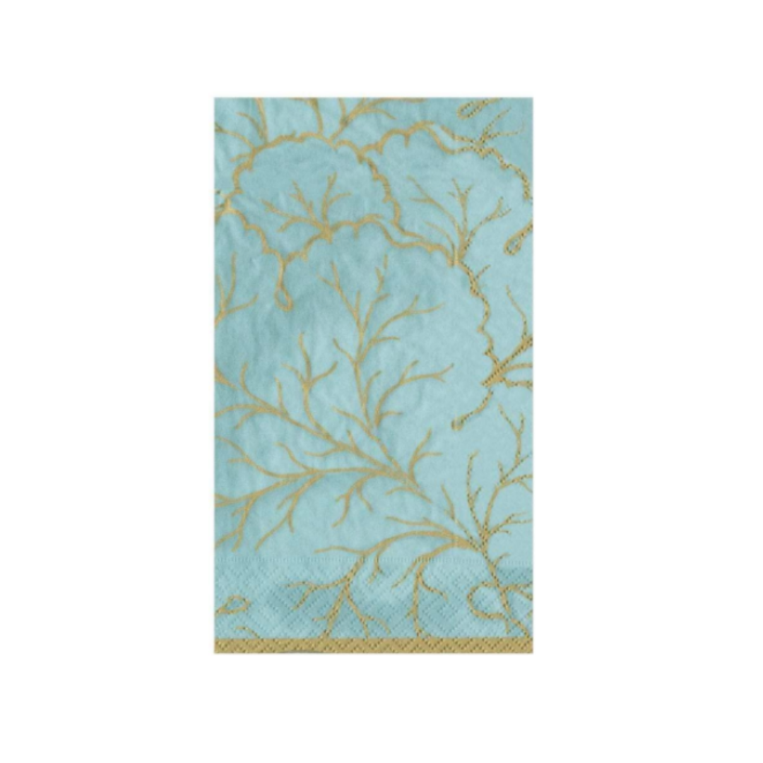 Gilded Majolica Guest Towel