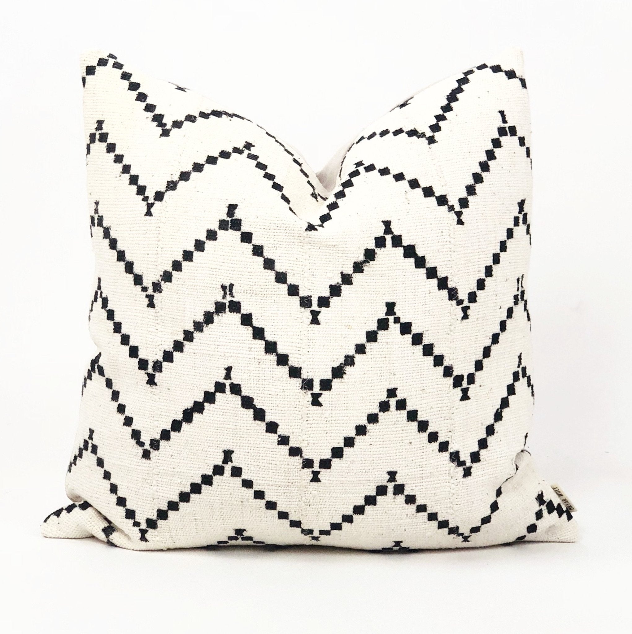 Zara Zig Zag Vintage Pillow