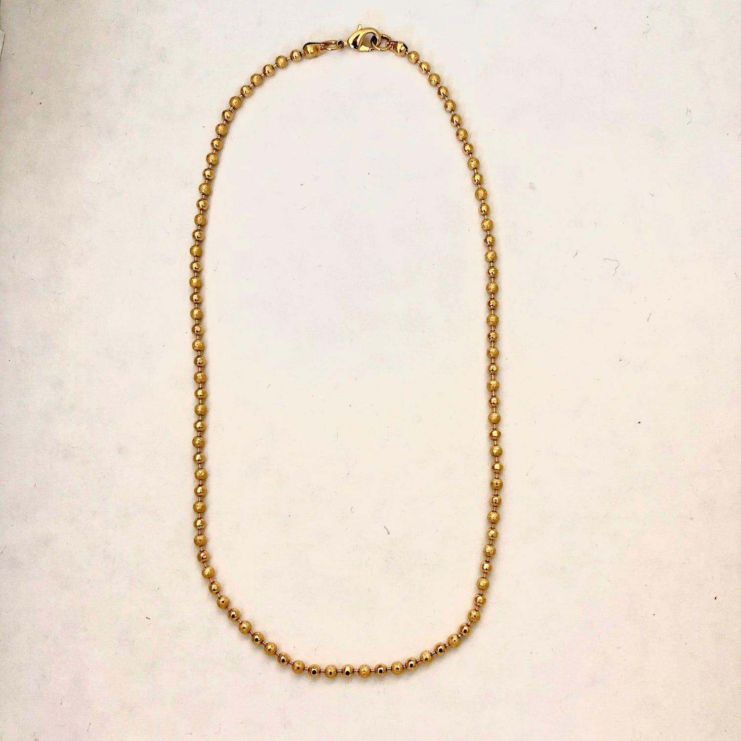 Medium Ball Bead Necklace