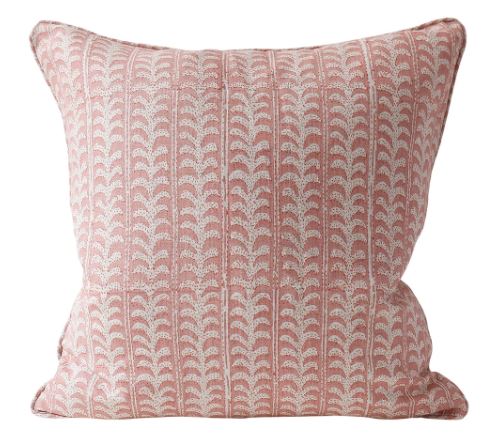 Luxor Guava Linen Pillow