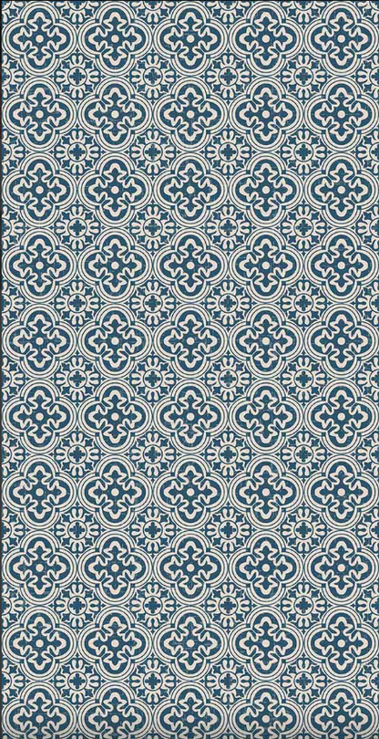 Costa Blue Vinyl Mat