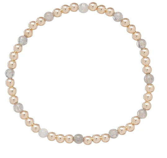 Gold Sincerity Bracelet with Labradorite
