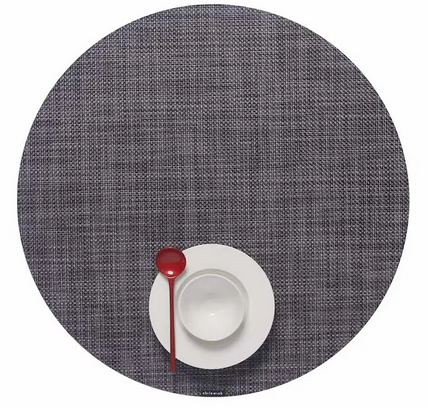 Chilewich Round Mini Basketweave Placemat