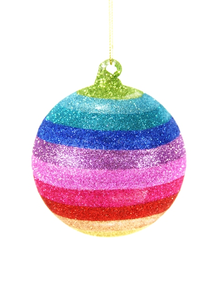 Glitter Rainbow Ball