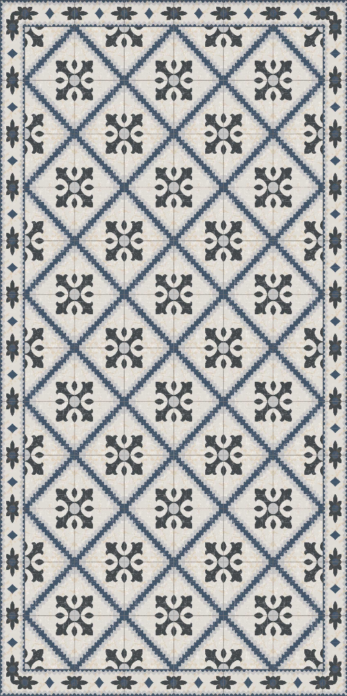 Zig Zag Vinyl Mat