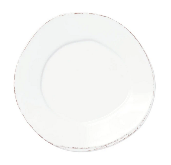 Lastra Melamine White Salad Plate