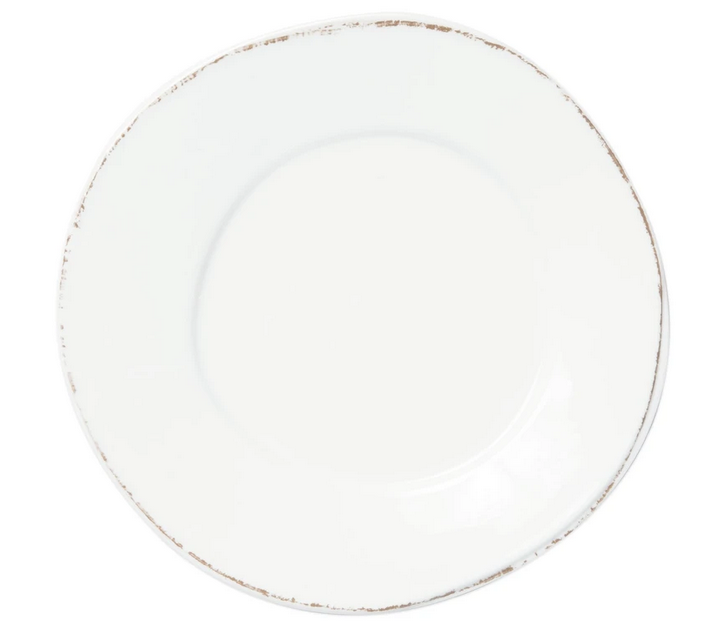 Lastra Melamine White Dinner Plate