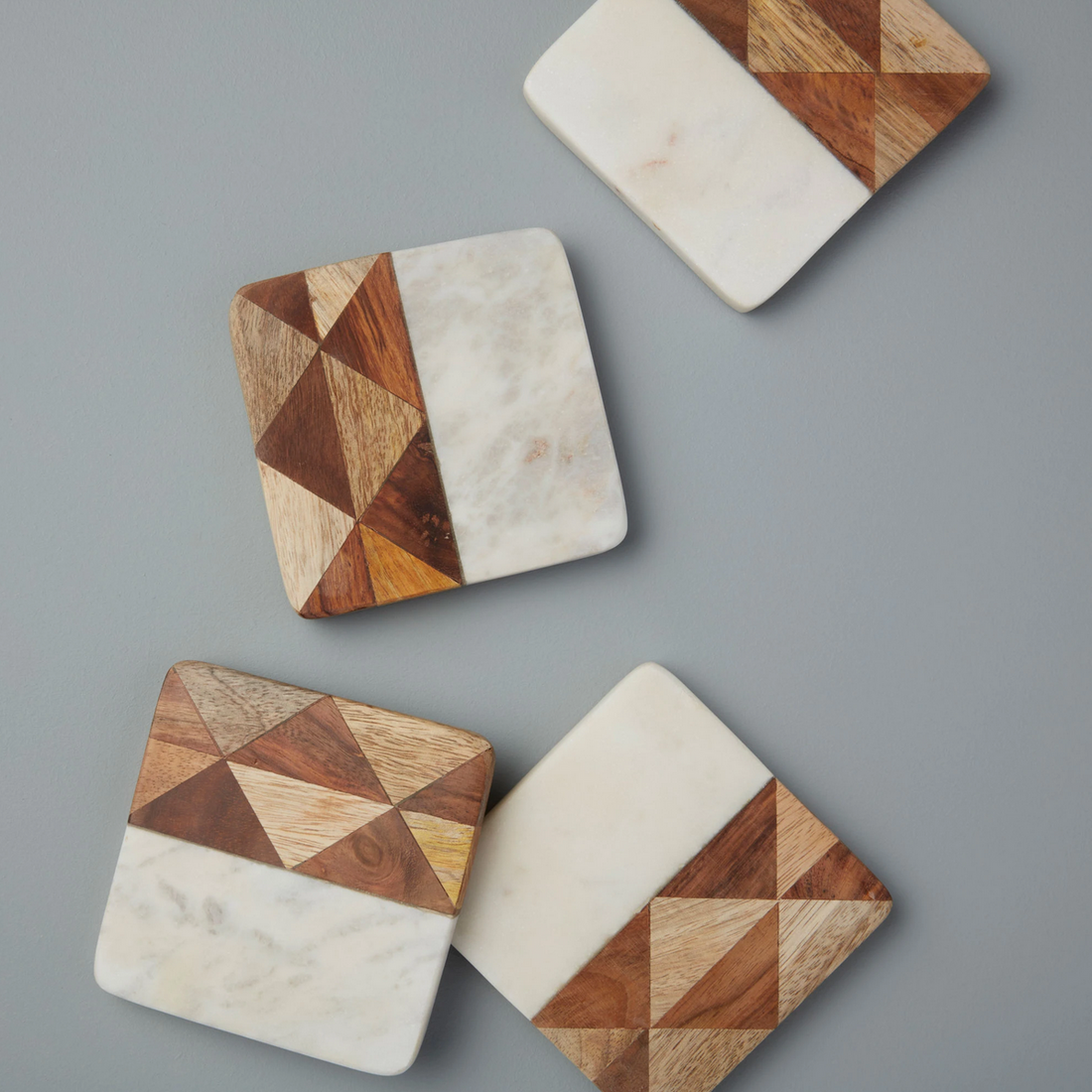Mosaic Square Coasters