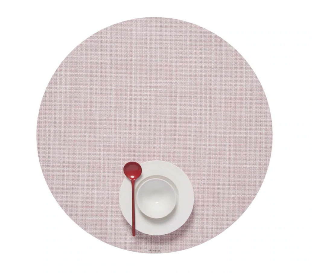 Chilewich Round Mini Basketweave Placemat