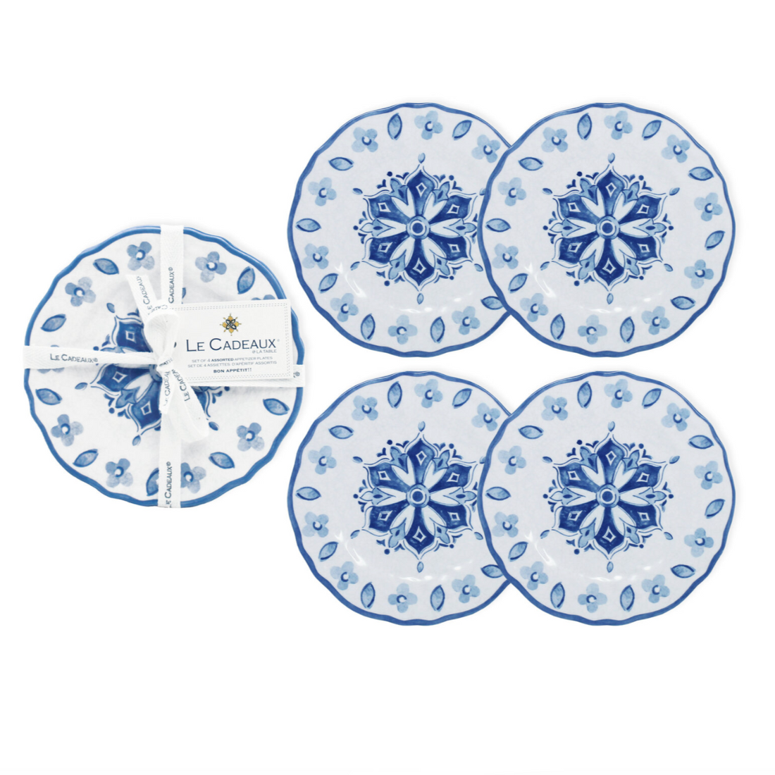 Moroccan Appetizer Plate Set