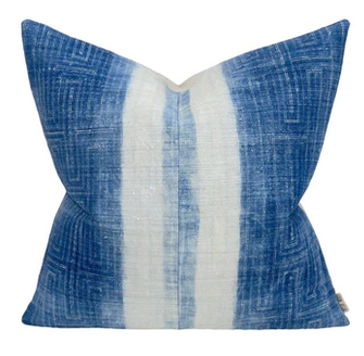 Non Vintage Pillow in Blue