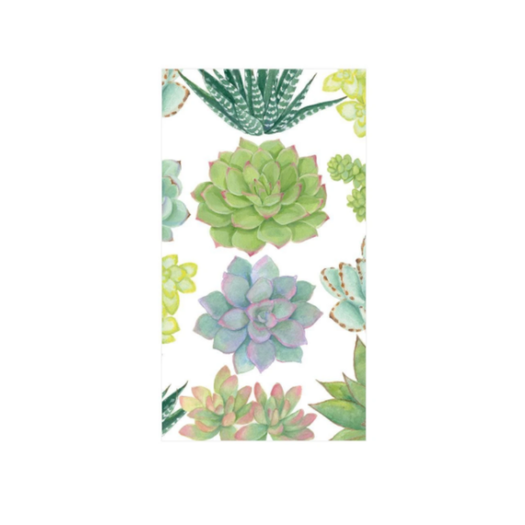 Succulent Guest Towel