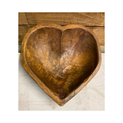 Carved Heart Bowl